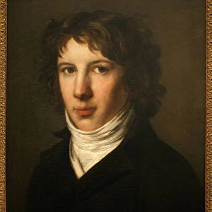 Portrait of Louis Antoine de Saint-Just, 1793 (oil on canvas)