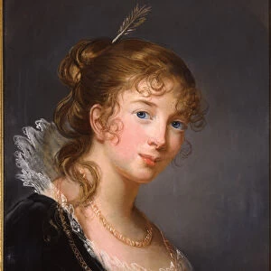 Portrait of Louisa, Princess Radziwill (pastel on paper)