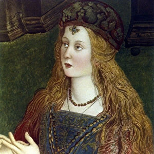 Portrait of Lucretia Borgia (oil on canvas)