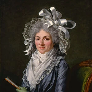 Portrait of Madame de Genlis, 1790 (oil on canvas)