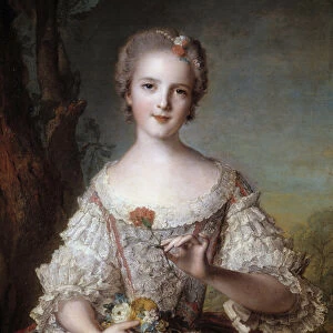 Portrait of Madame Louise of France (1737-1787) daughter of King Louis XV Painting by