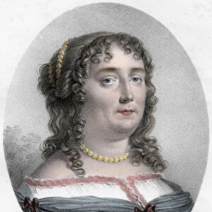 Portrait of Madame de Scudery (1607-1701) - Portrait of Madame de Scudery