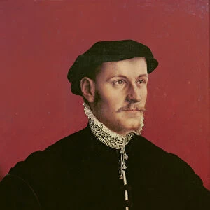 Portrait of a Man, traditionally identified as Sir Thomas More (1478-1535) (oil