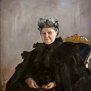 Portrait of Maria Fedorovna Morozova, 1897 (Oil on canvas)
