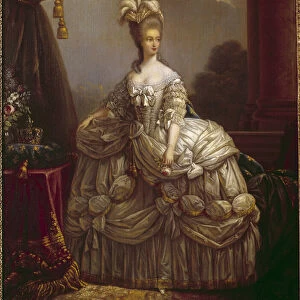Portrait of Marie Antoinette by Lorraine Habsburg (1755-1793