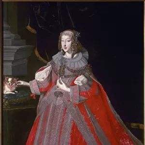Portrait of Marie Leopoldine of Austria, 17th century (painting)