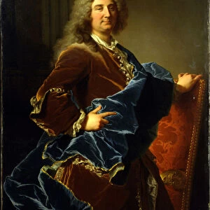 Portrait of the Marquis Jean-Octave de Villars (oil on canvas)