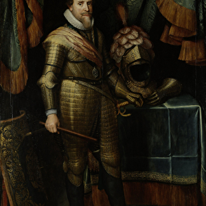 Portrait of Maurice, Prince of Orange, c. 1613-20 (oil on panel)