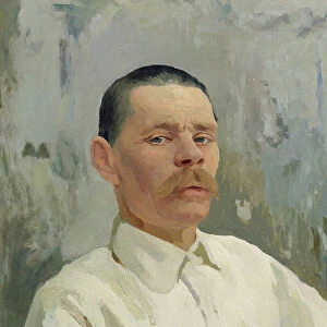 Portrait of Maxim Gorky (1868-1939) 1910 (oil on canvas)