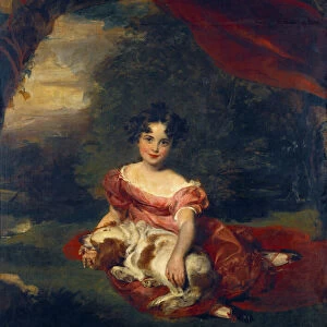 Portrait Of Miss Julia Beatrice Peel (oil on canvas)
