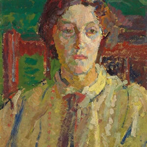 Portrait of Mrs Whelan, c. 1912-3 (oil on board)