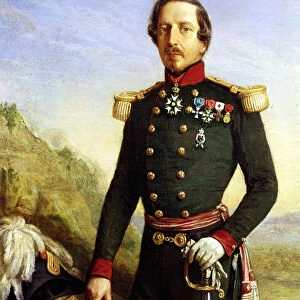 Portrait of Napoleon III (1808-73) 1852 (oil on canvas) (detail)