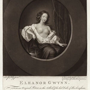 Portrait of Nell Gwyn (engraving)