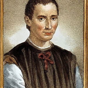 Portrait of Niccolo di Bernardo dei Machiavelli (Nicolas Machiavel, 1469-1527)