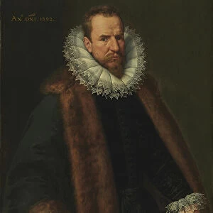 Portrait of Nicolas Helincx, advisor to the King, 1592 (oil on panel)