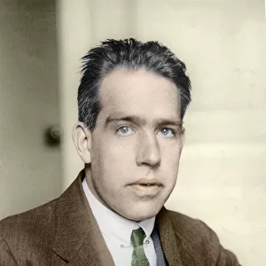 Portrait of Niels Bohr (1885 - 1962), Nobel Prize in Physics in 1922