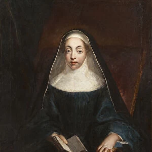 Portrait of a Nun of the Order of the Holy Annunciation (oil on canvas)