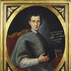 Portrait of the opera librettist and poet Lorenzo Da Ponte (1749-1838