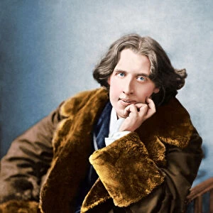 Portrait of Oscar Wilde, 1882 (photo)