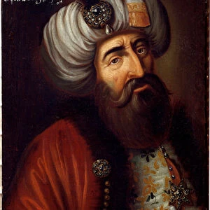 Portrait of the Ottoman soldier Pasha Kara Mustafa of Merzifon (painting)