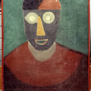 Portrait of Pablo Picasso (1881-1973) Painting by Manuel Ortiz De Zarate (1886-1946) 1925 Dim. 0, 41x0, 32 m Paris, Musee Picasso