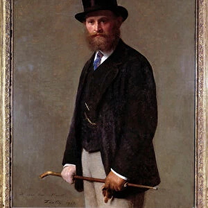 Portrait of the painter Edouard Manet, 1867 (oil on canvas)