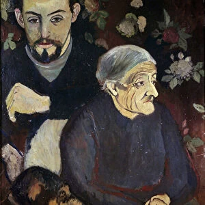 Portrait of the painter Maurice Utrillo, his grandmother