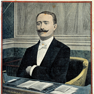 Portrait of Paul Deschanel (1855 - 1922) then President of the House of Deputes, June 26