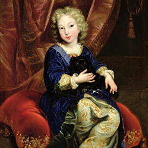 Portrait of Philippe de France (1683-1746) future King Philip V of Spain, 1686 (oil