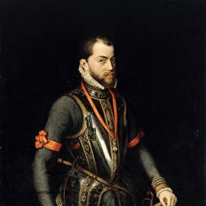"Portrait de Philippe II (1527-1598), roi d Espagne"