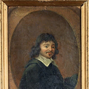 Portrait of the philosopher Rene Descartes