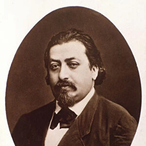 Portrait of polish composer Henryk Wieniawski (1835-1880)