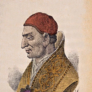 Portrait of the Pope Constantin Ier (Constantine I or Constantinus or Costantino