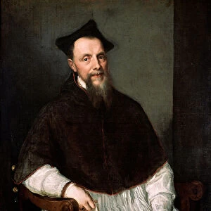 Portrait of the prelate Ludovico Beccadelli (he participated in the Council of Trent