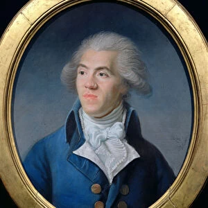 Portrait presumed to be Antoine Barnave (1761-93) 1791 (pastel on paper)