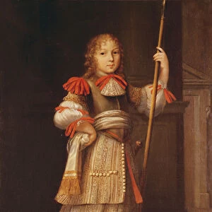 Portrait presumed to be Louis Auguste de Bourbon (1670-1736) Duke of Maine (oil