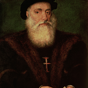 Portrait presumed to be of Vasco da Gama (1469-1524) c. 1524