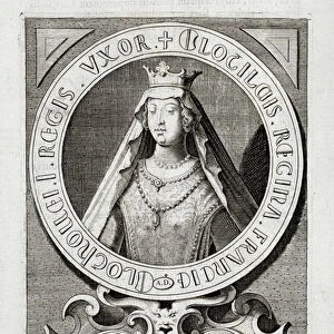 Portrait of Queen Clotilde