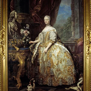 Portrait of Queen Portrait of Queen Mary Lescszinska, Queen of France (Leczinska