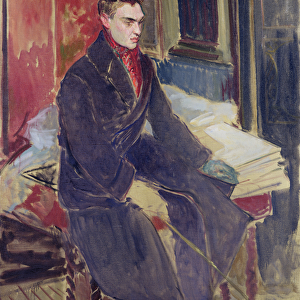 Portrait of Raymond Radiguet (1903-23) (oil on canvas)
