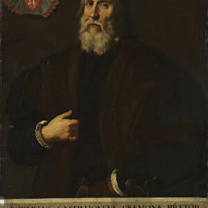 Portrait of Roberto Castiglione, early 1600s (oil on canvas)