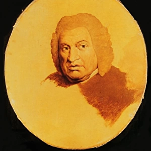 Portrait of Samuel Johnson (1709-84) c. 1778-80 (oil on canvas)