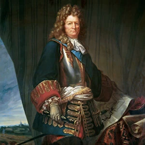 Portrait of Sebastian the Prestre lord of Vauban (1633 - 1707), marechal of France