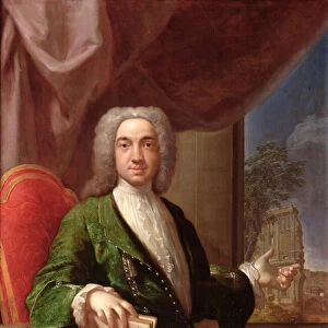 Portrait of Sir Edward Gascoigne, 6th Baronet, 1724 (oil on canvas)