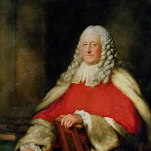 Portrait of Sir Edward Willes in Judges Robes
