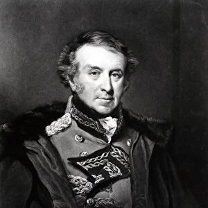 Portrait of Sir Hew Whitefoord Dalrymple, 1831 (engraving)