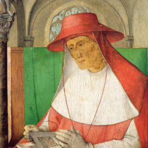 Portrait of St. Jerome (347-420) c. 1475 (panel)