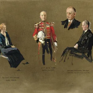 Portrait studies for The Master Mariners, 1932 (oil on canvas-board) Portrait studies for The Master Mariners, 1932 (oil on canvas-board)