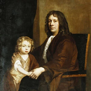 Portrait of Thomas Rowe and His Son, Seated Three-Quarter Length