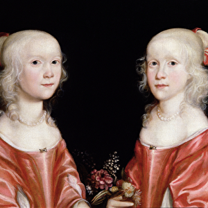 Portrait of Twin Sisters, c. 1650 (oil on canvas)